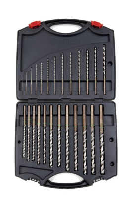 Set spiralnih svedrov za kovino DIN340 HSCO OX