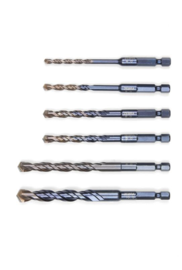 Set večnamenskih svedrov MFDS, 6KT vpetje