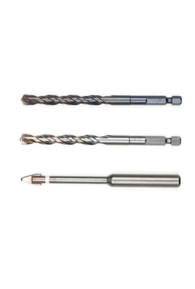 Kombi set svedrov za izredno trde materiale, 3 kosi