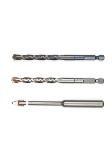 Kombi set svedrov za izredno trde materiale, 3 kosi