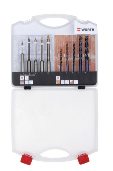 Kombi set svedrov za izredno trde materiale