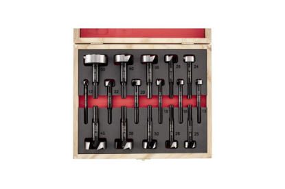 16-delni set specialnih svedrov za les Forstner Zebra Longlife&Speed