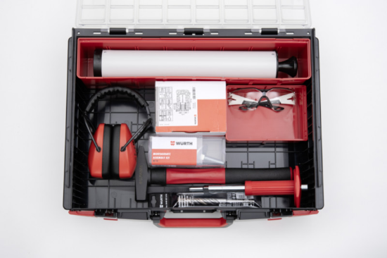 Komplet dodatne opreme za montažo stojala za vrtanje 