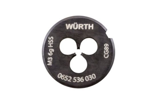 Čeljust za vrezovanje metričnih navojev za jeklo, HSS WN Performance