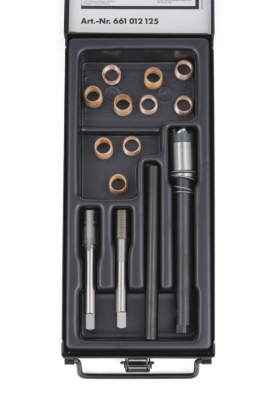 15-delni set puš in orodja za popravilo navojnih svečk