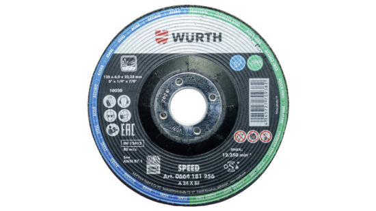 Brusna plošča Longlife za nerjavno jeklo/jeklo