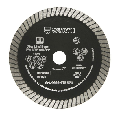 Diamantna rezalna plošča