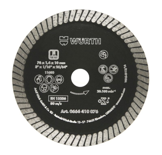 Diamantna rezalna plošča