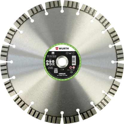 Diamantna rezalna plošča za vrt