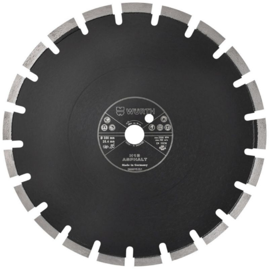 Diamanta rezalna plošča asfalt H13