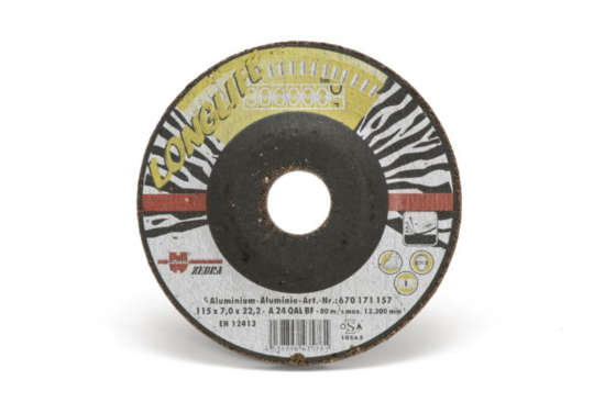 Brusna plošča Longlife za aluminij/ barvne plošče