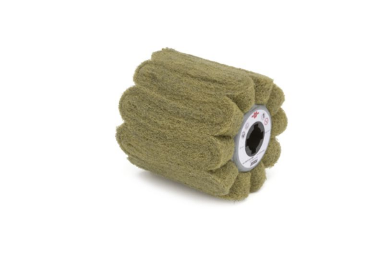 Brusni valjček, oranžen, flis