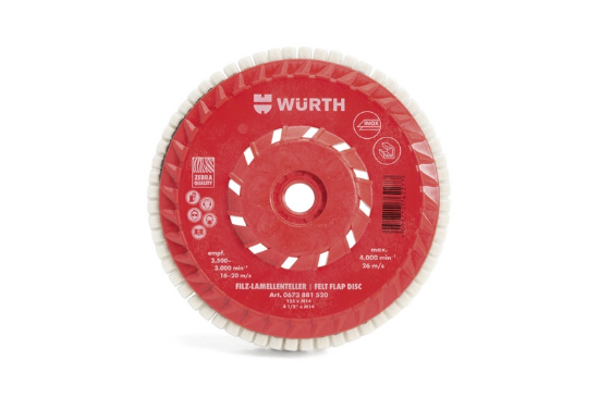 Polirni disk, PVC krožnik