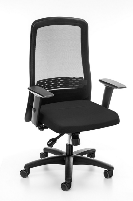 Pisarniški stol z mrežastim naslonom