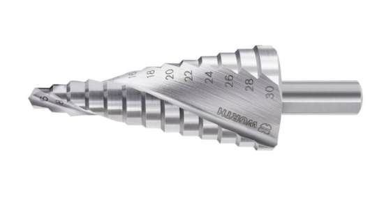 Stopničasti spiralni sveder HSS