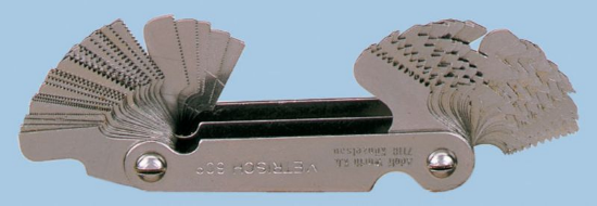 Merilni lističi za metrične navoje