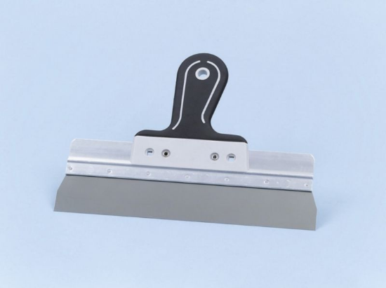 Nerjaveča lopatica z gumijastim držalom