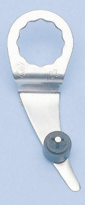 Rezilo noža, ukrivljeno, z zapornim valjčkom 