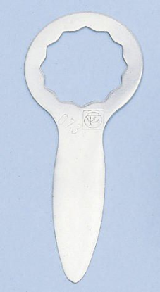 Rezilo noža, ravno, z zobmi 