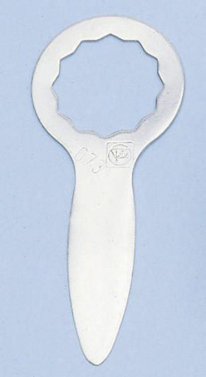 Rezilo noža, ravno, z zobmi 