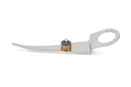 Rezilo noža, ravno, dolgo, z zapornim valjčkom 