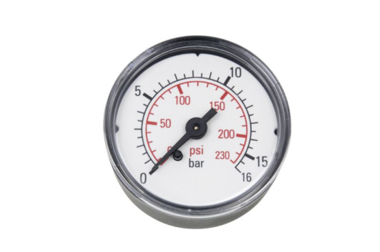 Manometer, Mod2, 1/4", 16 bar