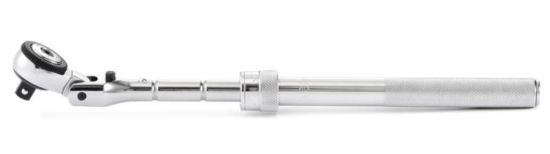 3/8-palčna vrtavka s sklepno glavo, raztegljiva 