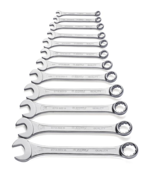 Garnitura kombiniranih ključev, palčni 