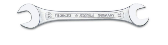 Metrični dvojni ključ z odprtim koncem 