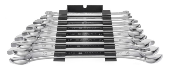 Komplet dvojnih ključev z odprtim koncem 