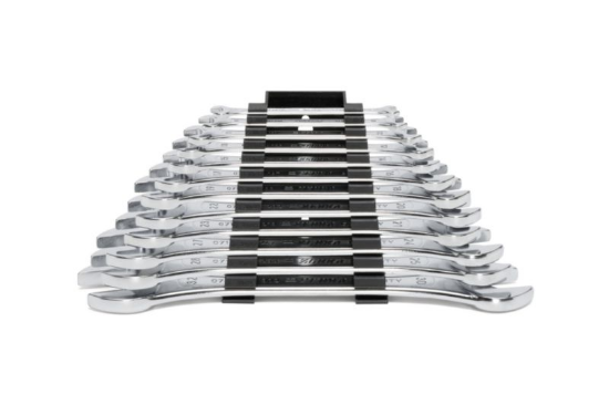 Komplet dvojnih ključev z odprtim koncem 