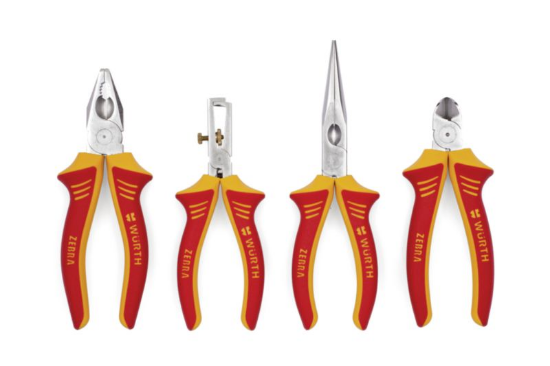 4-delni set klešč VDE