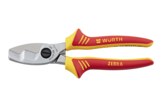 Klešče za ščipanje kablov, dvojno rezilo