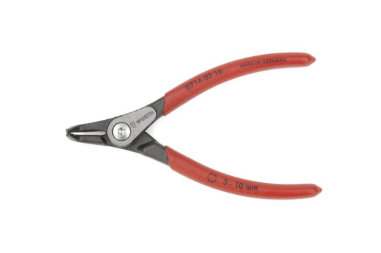 Klešče za obročne sponke, oblika B 