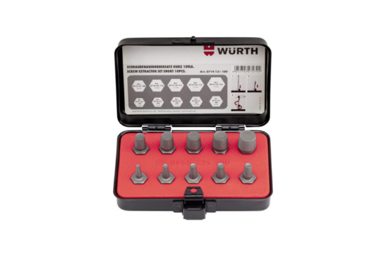 10-delni set demontažo poškodovanih 6KT/TX vijakov