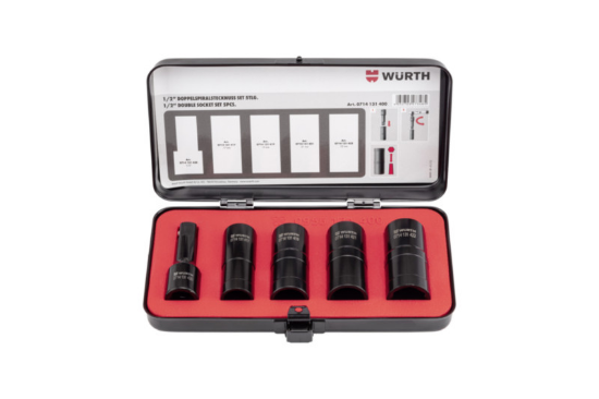 1/2-palčni komplet dvojnih spiralnih nastavkov 