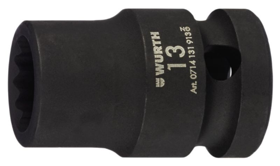 1/2-palčni vložek za ključ z udarnim nastavkom 