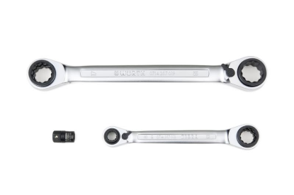 3-delni set obročnih dvojnih račna ključev