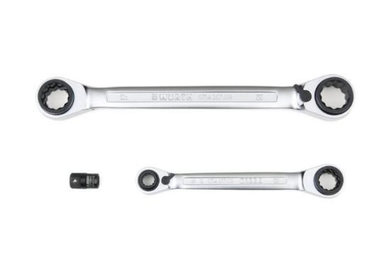 3-delni set obročnih dvojnih račna ključev