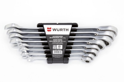 8-delni set viličasto obročnih preklopnih račna ključev