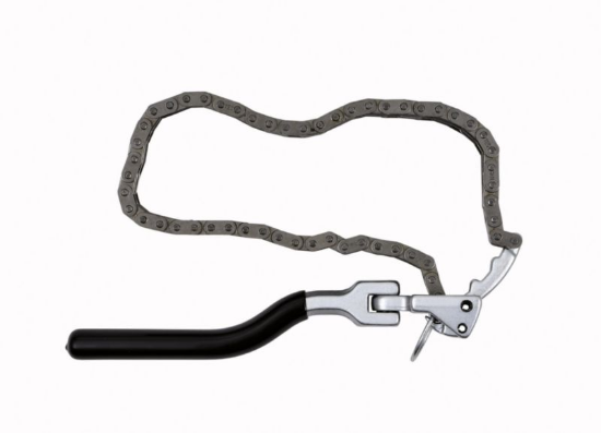 Dvojni verižni ključ z nastavljivim ročajem 