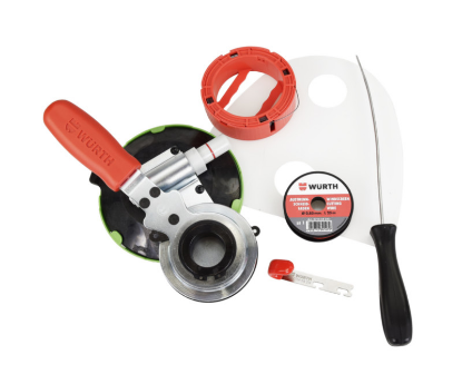 Komplet za odstranjevanje vetrobranskega stekla Basic, 7 kosov  