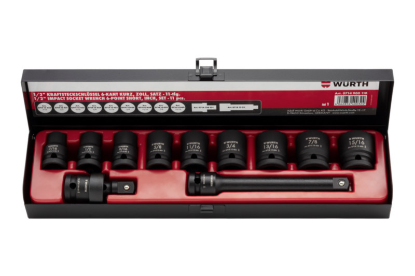 1/2-palčni set ključev za udarce s šestilom 