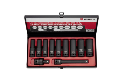 1/2-palčni set ključev za udarce s šestilom 