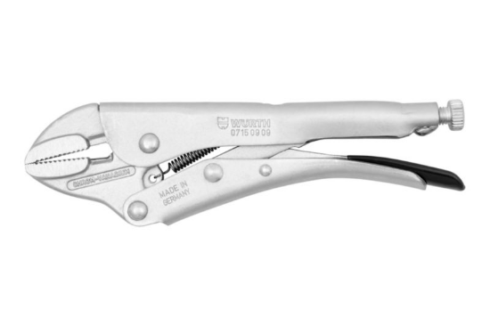 Klešče za zaklepanje z ravnimi čeljustmi 