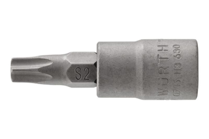 Vstavljanje ključev z 1/4 palca velikim nastavkom 