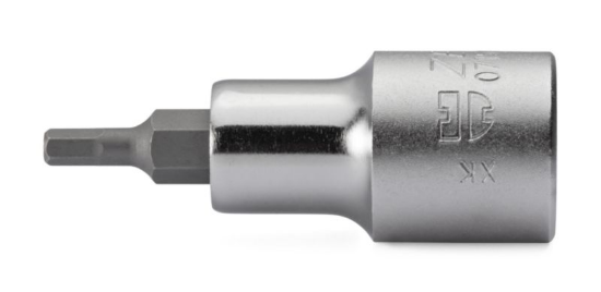 Vstavek za ključe z nastavkom 1/2 palca, metrični 