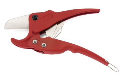 Škarje za rezanje plastičnih cevi