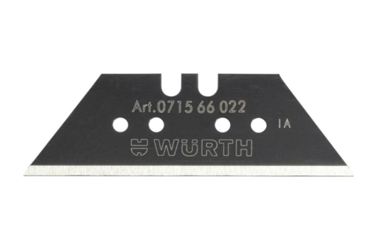 Nadomestno trapezno rezilo, črno