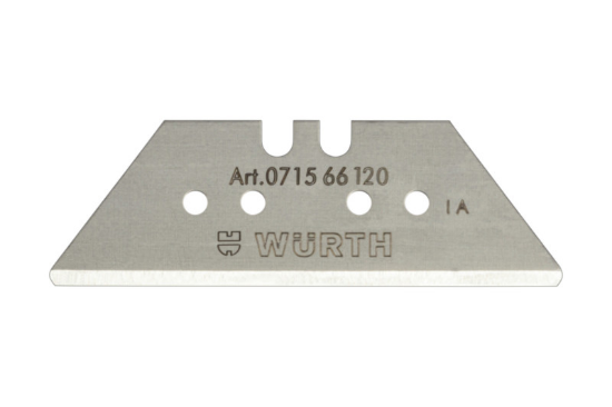 Nadomestno trapezno rezilo, zaokroženo